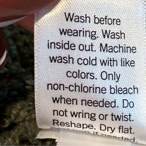 SO Colorblock Cardigan Gold Pink Cream Gray Sweater M - Picture 7 of 9